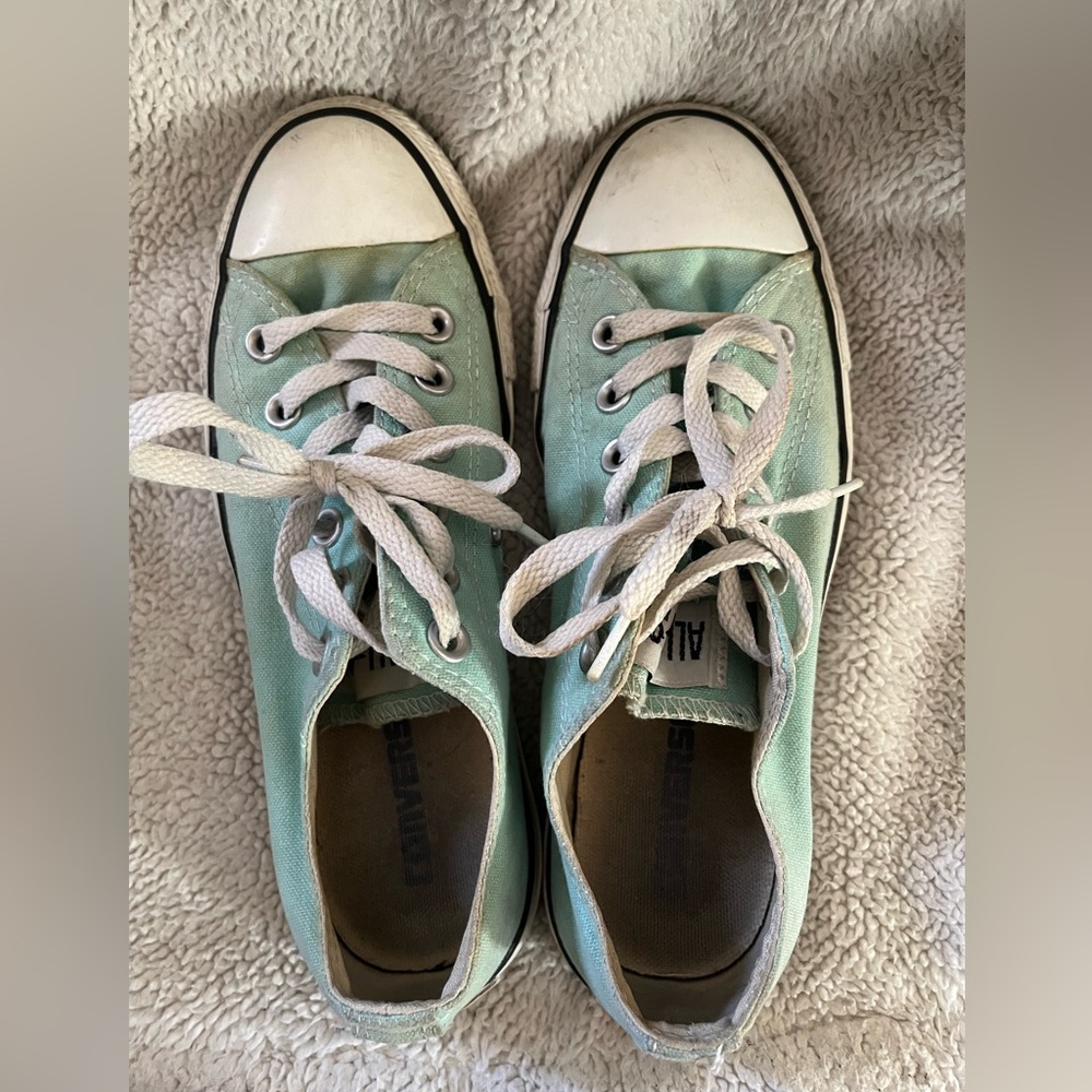 Converse all star light blue